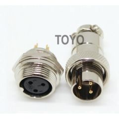 522 SERIES MRS REVERSE MALE CABLE TYPE / FEMALE CHASSIS TYPE 5 PIN