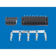 714 SERIES 2.50 mm TVSE CONNECTOR FEMALE W/CRIMPS + MALE ST 3 PIN